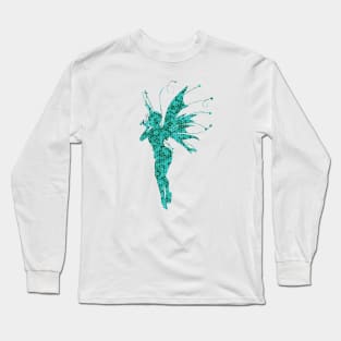 Azure Fairy Mosaic Long Sleeve T-Shirt